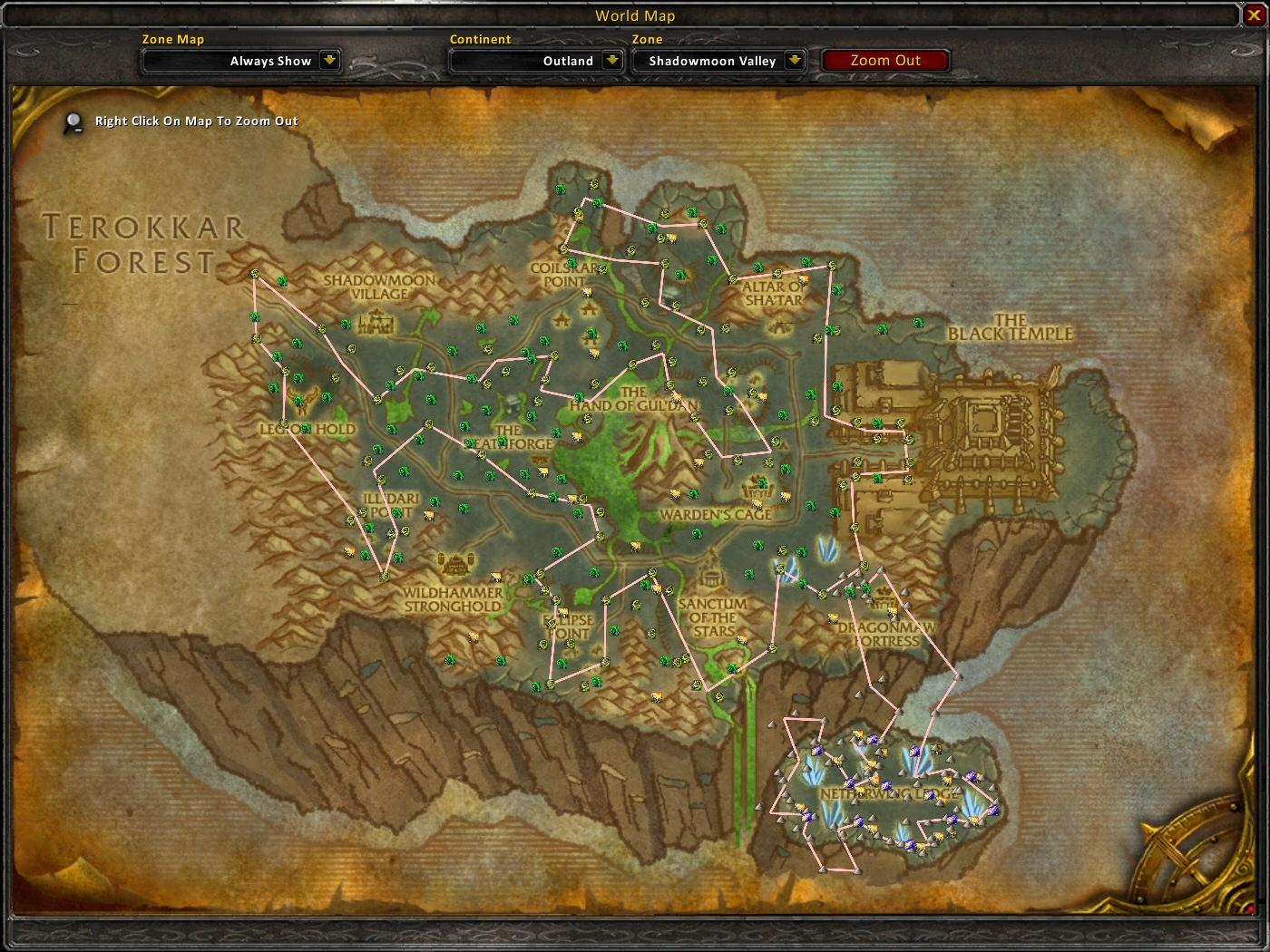 Routes  WoW Addons - DKPminus